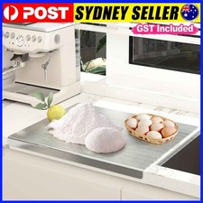 Premium Stainless Steel Chopping Board - Large, Easy Clean, Multipurpose Kitchen