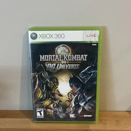 Midway Mortal Kombat vs. DC Universe Xbox 360 Fighting Action T-Teen NTSC-U/C