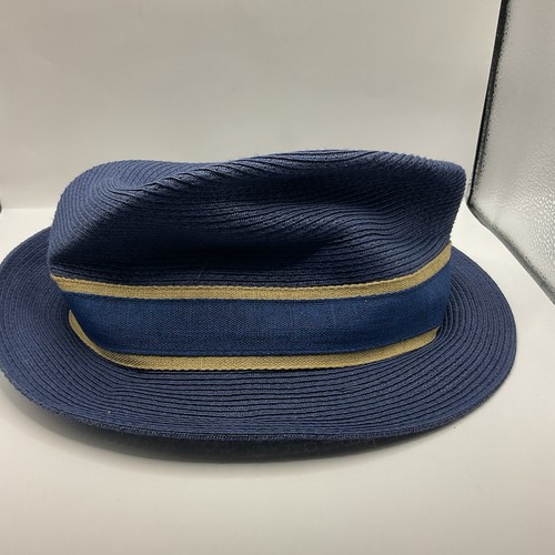 Tommy Bahama Shade Maker Navy Hat OS Summer Beach Full Brim - Photo 4/8