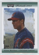 2003 Playoff Portraits All-Star Fanfest Green Victor Martinez #41 0kb5