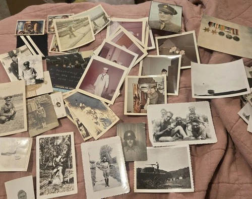 Vtg Photo, Ephemera Lot-All Military-WW1, WW2, Korea, Vietnam, etc