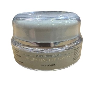 Pure Obsession Essential Eye Cream 0.50 Fl Oz (15 ML) Anti-Aging Hydrating Retin