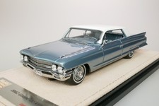 Cadillac DeVille coupe 1962 - newport blue - 1 - 199 - 1/43 francobollo STM62601