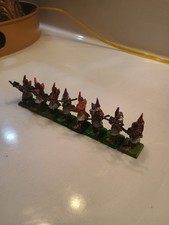 Warhammer Fantasy Dark Elf Crossbowmen x8 OOP Metal Minis