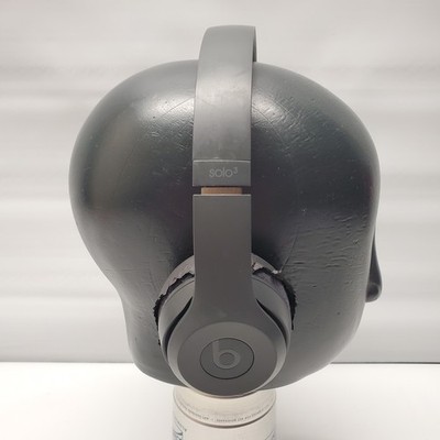 Beats by Dr. Dre Beats Solo 3 Wireless Bluetooth Headphones Gray Parts Only
