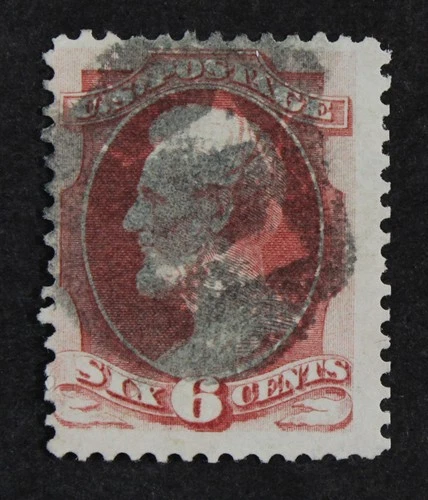 CKStamps: US Stamps Collection Scott#137 6c Lincoln Used CV$550