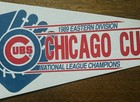 Chicago Cubs 1989 Eastern Division National League Champions Full Size Pennant  — photo 4