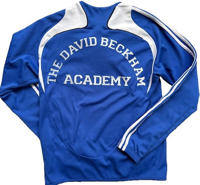 David Beckham Adidas Clima 365 Football Academy Fußballtrikot Jugend 36/38 Größe S