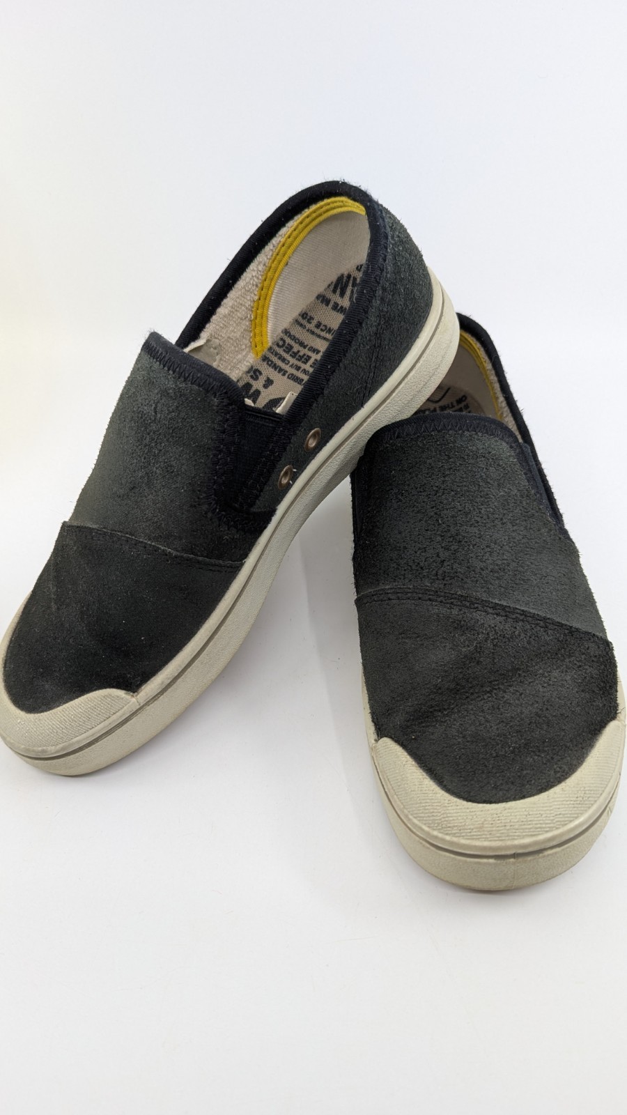 Sneakers KEEN donna Elsa Harvest slip on nero argento in pelle di betulla taglia 7