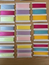 Various Colors Of Satin Ribbon. Each Color Is 18  