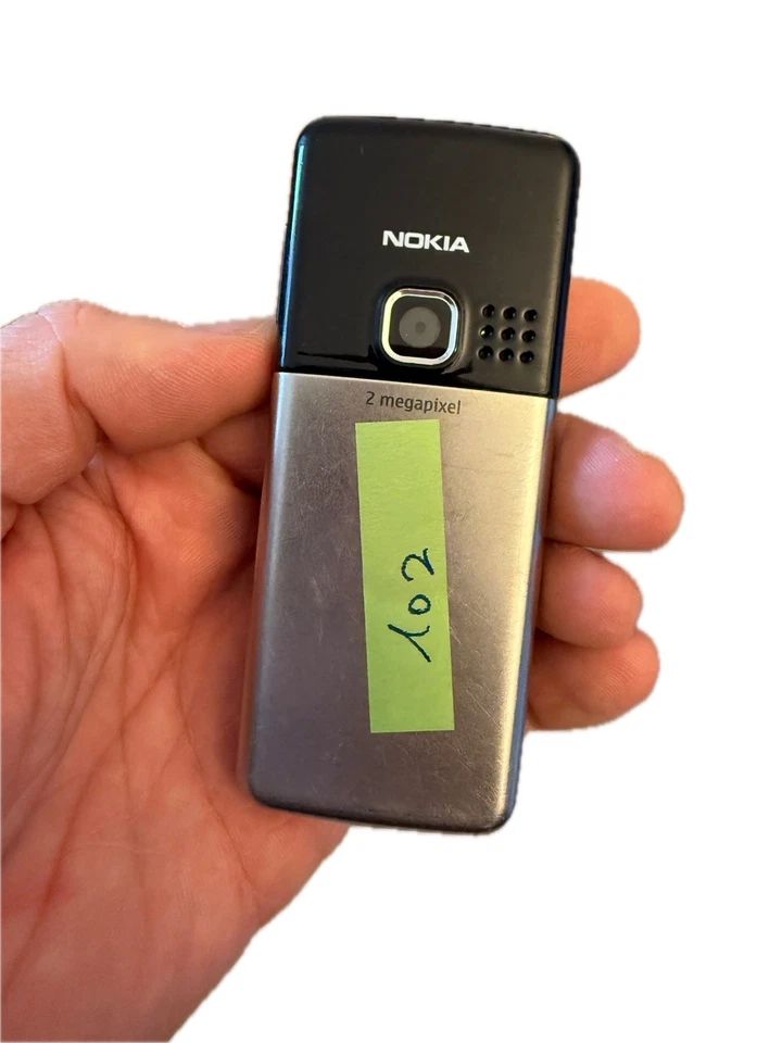 gebrauchtes Ersatzhandy Tastenhand Silber Nokia 6300 RM-217 Simfrei |K - Bild 3 von 4