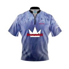 NEW Custom Name Brunswick Danger Zone Purple Ice Bowling Jersey Shirts