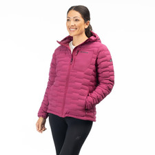 KLIM Sample Women's Luna Stretch Down Hoodie Medium - Raspberry Radiance