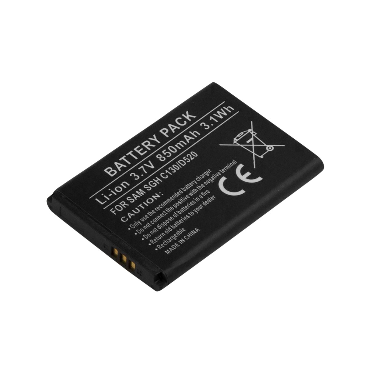 Batterie de remplacement SGH C130 pour réparer l'alimentation de votre téléphone portable