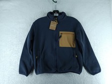 Patagonia Kid's Synchilla Fleece Full Zip Jacket - Smolder Blue New Size M 10