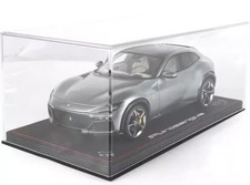BBR 1/18 Ferrari Purosangue Model Car Titanium Gray Panoramic Roof New