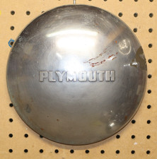 Vintage 1940s 1950s Plymouth Deluxe Dog Dish Oem Hub Cap Wheel Cover Fits 7.5