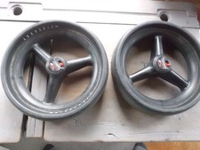 PRE LOVED ~ MOTOCADDY S1 TROLLEY ~ PAIR OF WHEELS ONLY ! ~ EARLY MODEL ~ 