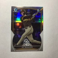 2023 Bowman Draft - Chrome Jay Beshears #BDC-166 Refractor (RC)