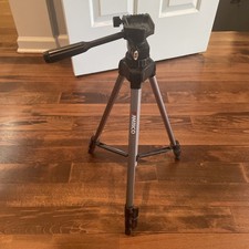 Ambico 54" Tripod Deluxe V-0555 Quick Release/Adjustable for Photo or Video EUC