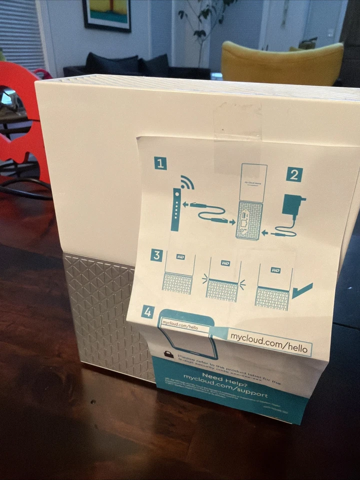 Western Digital 8TB My Cloud Home Personal Cloud, Network Storage WDBVXC0080HWT - Image 2 of 4