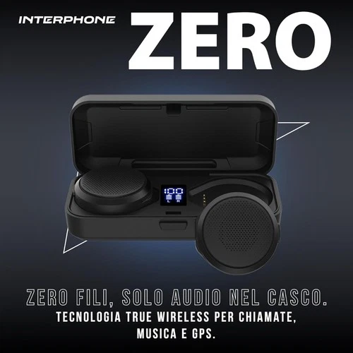 Zero Single Intercom Intercom for Motorcycle Helmet Bluetooth