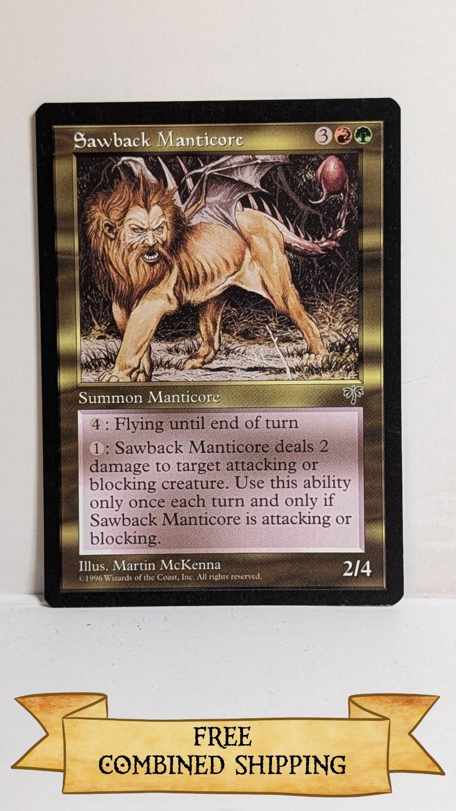 Sawback Manticore Mirage ...sku: CD1204