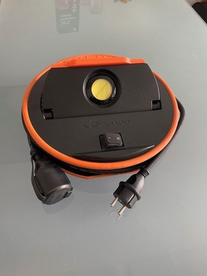 Kabelrolle 5m Kabel von GRUNDA für Power Tools mit 50W COB LED