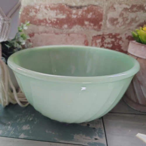 🔥Fire-King Jade-ite 8" Nesting Mixing Bowl  No.12