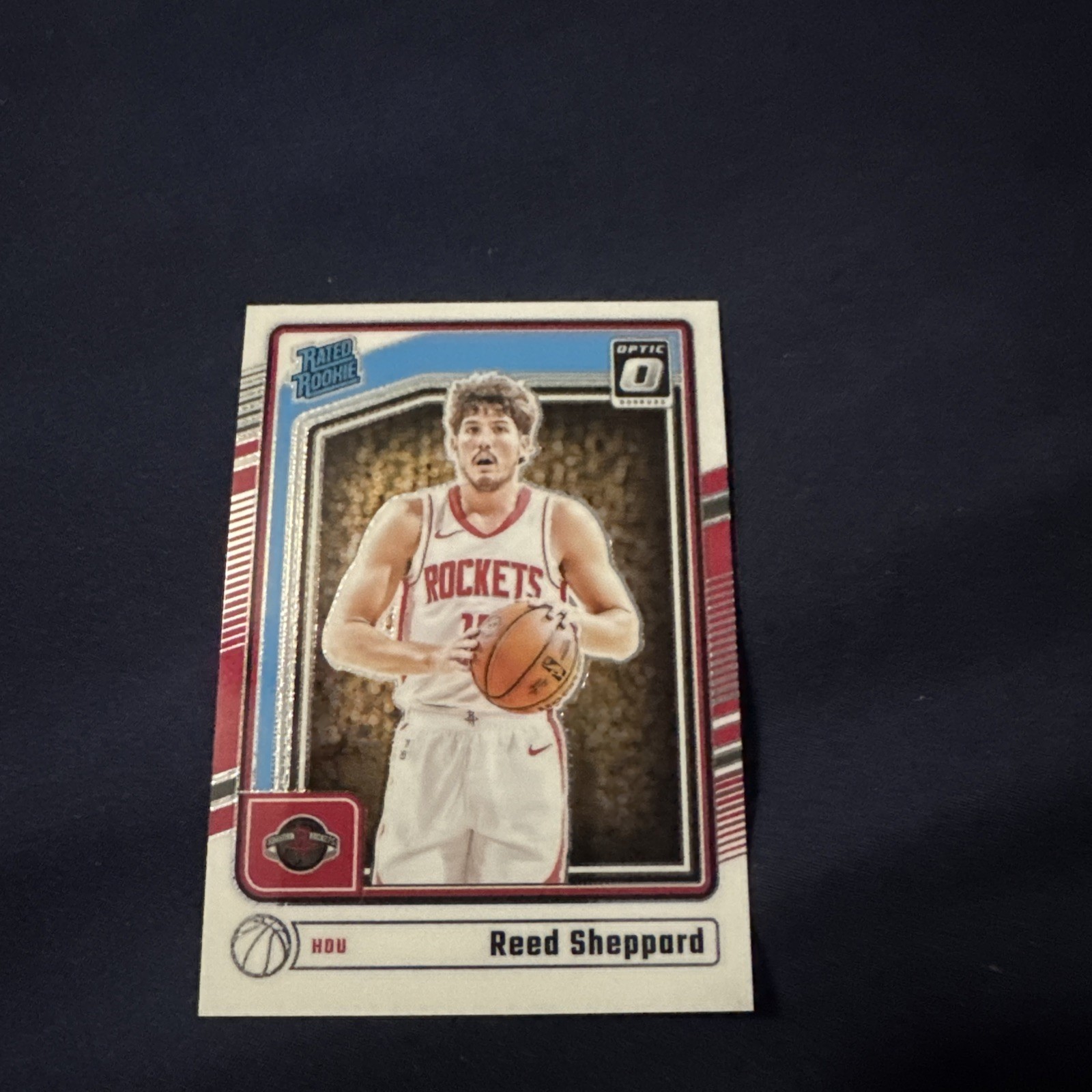 2024-25 Donruss Optic Reed Sheppard Rated Rookie RC #255 Rockets