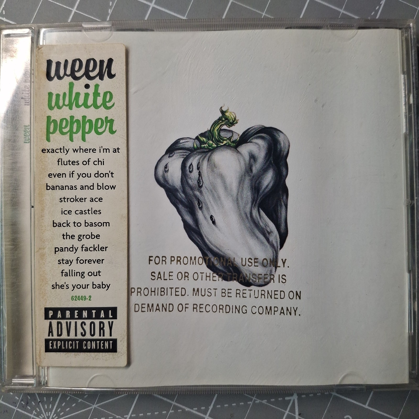 Ween White Pepper Promo Elektra 2000 Advance Promotional w Hype Sticker