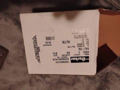 Trane Val11798 Thermostatic Expansion Valve 1/2 Inch