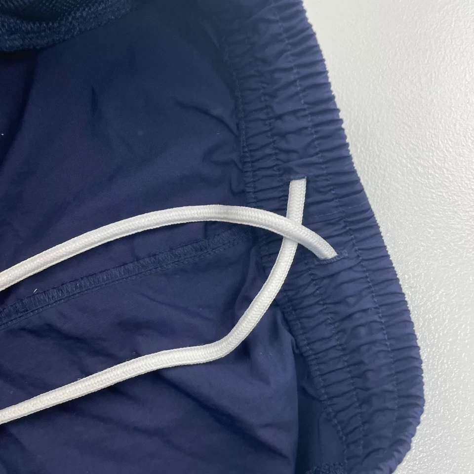 Reebok Men's Bermuda Athletic Shorts Elastic Waist Drawstring Blue Medium - Image 4 of 4