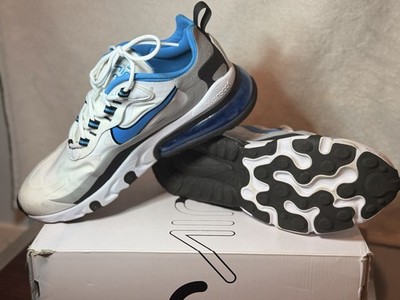 Nike Air Max 270 React White/Light Blue/Black/Cool Grey Sneaker CT1280-101