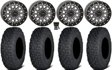 System 3 SB-6 15" Wheels Gm (5+2) 30" Coyote Tires Textron Wildcat XX