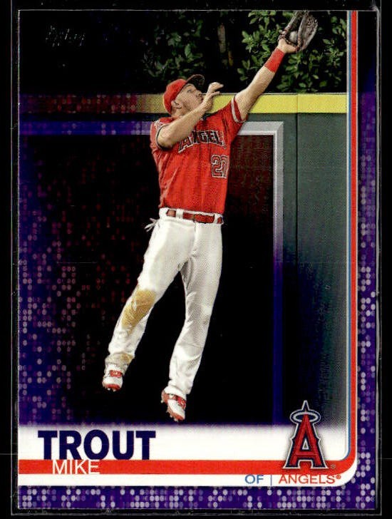 L77,192 -  2019 Topps Meijer Purple #100 Mike Trout