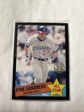 2020 Topps - 1985 Topps Baseball All-Stars Ryne Sandberg #85AS-12 Black /299