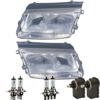 Scheinwerfer Set FüR VW Passat 3B2 08.96-11.00 H4/H7 Inkl. Osram Motor
