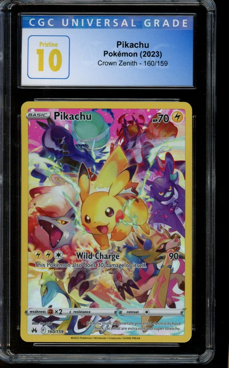 Pikachu 160/159 Crown Zenith for sale | eBay
