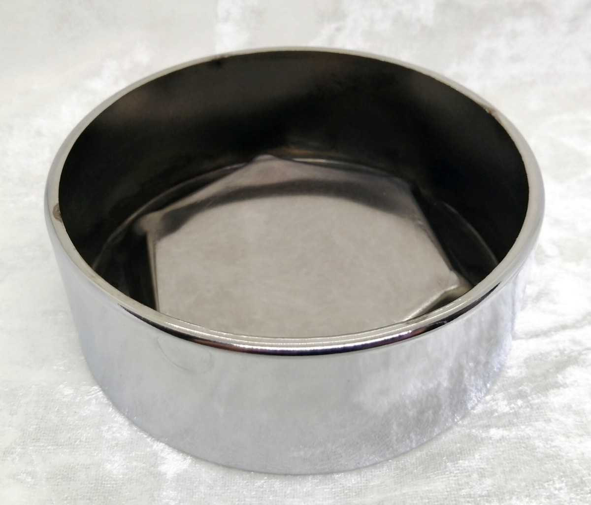 Snap-on Tools Chrome Metal Socket nut Style Ashtray with box