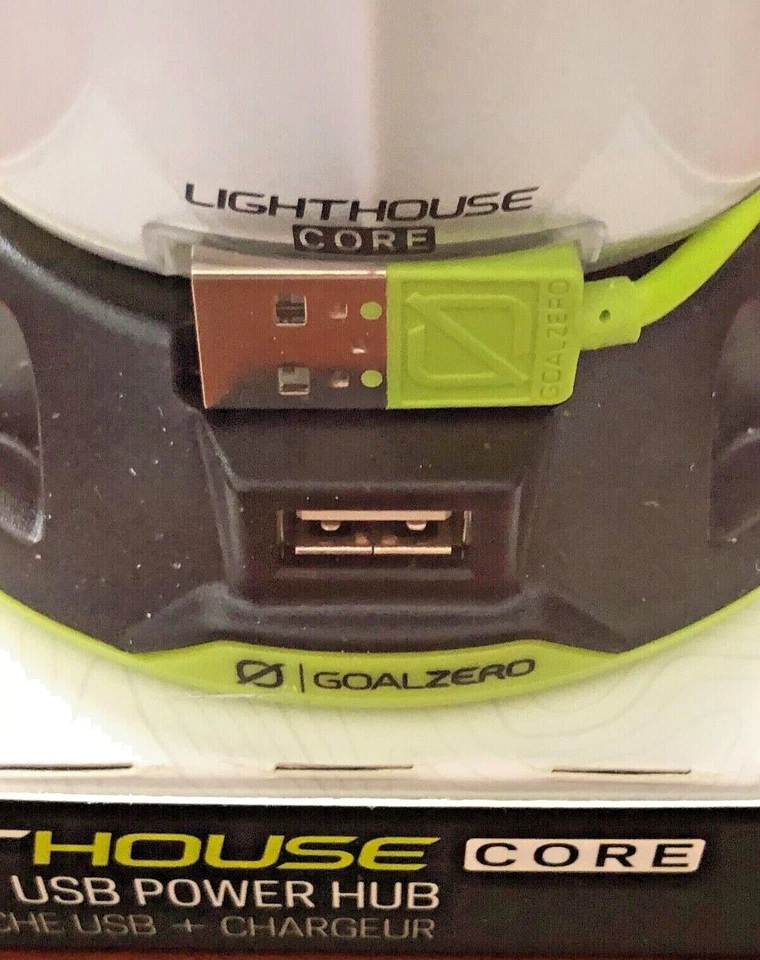 Linterna núcleo faro recargable Goal Zero con concentrador de alimentación USB # 32009 Foto 4 de 4