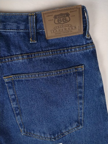 Route 66 Regular Fit Blue Jeans (Men Size 36x32) New w/ Size Sticker, No Tags - Picture 6 of 7