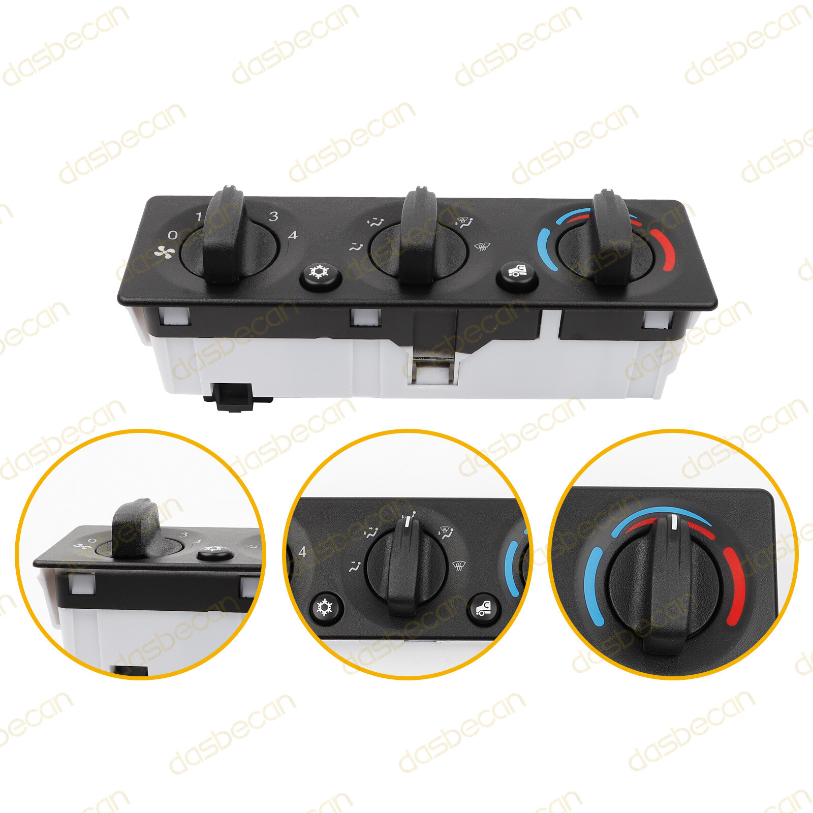 A/C Heater Climate Control Module Panel For Peterbilt 2008-2015 Q21-6012