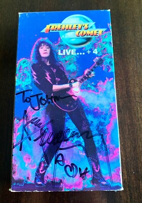 Frehleys Comet Live...+4 (VHS,1989) - SIGNED! 