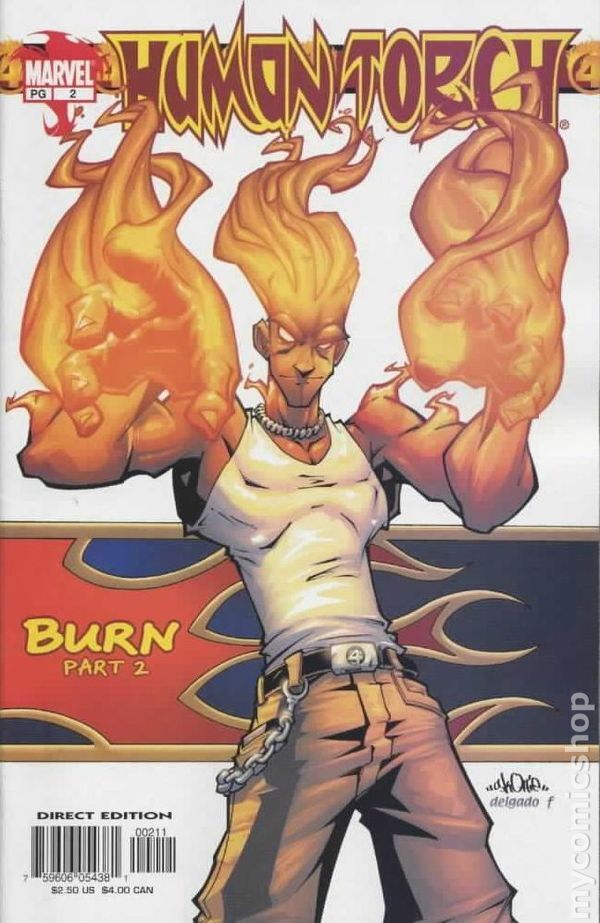 Human Torch #2 FN 2003 Stock Image