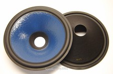 Pr. 12" Paper Speaker Cones -- Recone Parts -- 1257