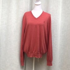 NWT Polo Ralph Lauren coral/peach sweater, Sz M
