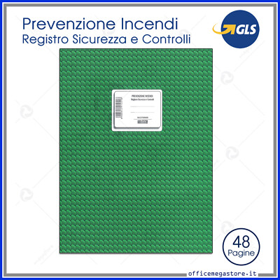 Registro Della Sicurezza E Dei Controlli Per La Prevenzione Incendi G Buffetti Ebay