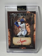 2024 Wild Card 5 Card Draw Adrian Pinto Prospect Autograph  #3/5 Orange Encased