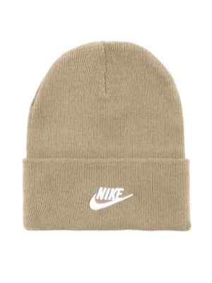 Nike Sportswear Peak Futura Beanie Taupe Beige Brown One Size